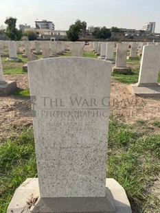 BAGHDAD (NORTH GATE) WAR CEMETERY - LAWS, J